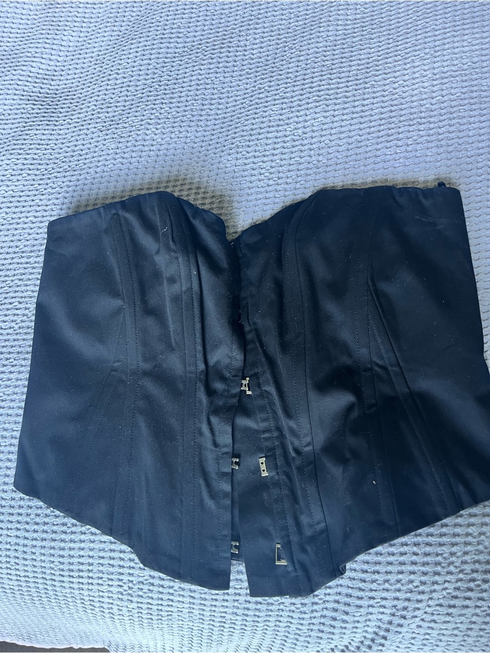 New Black Corset | 100% cotton